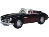 Масштабная модель Austin Healey 3000 (1959) чёрный с красным 1:76 Oxford 76AH3006