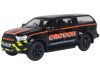 Масштабная модель Ford Ranger Hard Back, Crouch Recovery (2024) чёрный 1:76 Oxford 76FR004