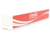 Масштабная модель 40-футовый контейнер Coca-cola, белый с красным 1:76 Oxford 76CONT005CC