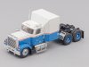 Масштабная модель Chevrolet Bison 1980 седельный тягач синий с белым 1:87 Brekina 85781