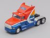 Масштабная модель Ford Aeromax Bigfoot седельный тягач красный с синим 1:87 Brekina 85904