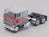 Масштабная модель Ford CLT 9000 (1978) седельный тягач серый с красным 1:87 Brekina 85856