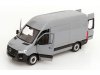 Масштабная модель Mercedes-Benz Sprinter фургон (W907) 2018 серый 1:18 Norev 183042 ракурс 4