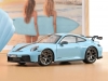 Масштабная модель Porsche 911 GT3 Weissach Pack (992.2) 2025 (голубой) Gulf Blue 1:18 Norev 187000
