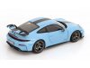 Масштабная модель Porsche 911 GT3 Weissach Pack (992.2) 2025 (голубой) Gulf Blue 1:18 Norev 187000 ракурс 5