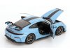 Масштабная модель Porsche 911 GT3 Weissach Pack (992.2) 2025 (голубой) Gulf Blue 1:18 Norev 187000 ракурс 6