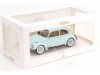 Масштабная модель Volkswagen Beetle 1303 1973 пастельный голубой 1:18 Norev 188676 ракурс 3