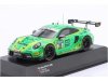 Масштабная модель Porsche 911 GT3 R #90 Greeno DTM 2025 Champion Ayhancan Guven, зеленый 1:43 IXO MG-I-911-DTM-25-4390