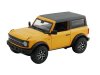 Масштабная модель Ford Bronco Badlands 2021 желтый с черным 1:24 Maisto 31530YELLOW
