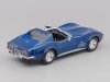 Масштабная модель Chevrolet Corvette синий 1:24 Maisto 31202BL ракурс 2