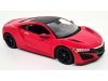 Масштабная модель Acura Nsx 2017 красный 1:24 Maisto 31234R ракурс 2