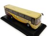 Масштабная модель Volvo B10M-62 York Pullman Van Hool T8 1979 бежевый с коричневым 1:72 Atlas 4642112 ракурс 2