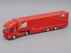 Масштабная модель Iveco Stralis 2014 седельный тягач с полуприцепом команды Ferrari F1, красный 1:43 Altaya ALT816