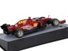 Масштабная модель Ferrari F1 SF1000 Команда Scuderia Ferrari Mission Winnow #16 Season 2020 Charles Leclerc, формула-1 матовый красный 1:43 Altaya MX7ALA0001 ракурс 2