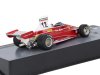 Масштабная модель Ferrari F1 312 T Команда Ferrari Sefac #12 чемпион мира Season 1975 Niki Lauda, формула-1 красный с белым 1:43 Altaya MX7ALA0049 ракурс 2