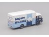 Масштабная модель Saviem JM 200 Mont Blanc, белый с синим 1:43 Altaya M4343-1 ракурс 2