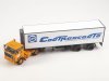Масштабная модель Volvo F89 тягач с полуприцепом-рефрижератором KlegeFrance, охра с белым 1:43 Start Scale Models SSM7079 ракурс 3
