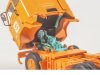 Масштабная модель Volvo F89 тягач с полуприцепом-рефрижератором KlegeFrance, охра с белым 1:43 Start Scale Models SSM7079 ракурс 4