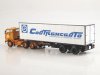 Масштабная модель Volvo F89 тягач с полуприцепом-рефрижератором KlegeFrance, охра с белым 1:43 Start Scale Models SSM7079 ракурс 6