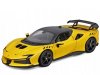Масштабная модель Ferrari SF90 XX Stradale (2024) жёлтый с чёрным 1:24 BBurago 26032YELLOW