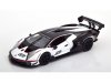 Масштабная модель Lamborghini Essenza SCV12 #63 Squadra Corse (2022), белый металлик с чёрным 1:24 BBurago 28023