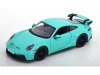 Масштабная модель Porsche 911 (992) GT3 Coupe (2021) мятно-зелёный 1:24 BBurago 21104G