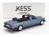 Масштабная модель Rolls-Royce серебристый Spur Landaulette Semicovertible открытый (1987), синий металлик с чёрным 1:43 KESS KE43049030 ракурс 2