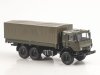 Масштабная модель KAMAZ-53501 бортовой с тентом, хаки 1:43 Start Scale Models SSM1655 ракурс 5