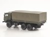 Масштабная модель KAMAZ-53501 бортовой с тентом, хаки 1:43 Start Scale Models SSM1655 ракурс 6