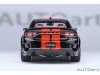 Масштабная модель Dodge Charger Hellcat Redeye Jailbreak Coupe 2023 черный с красным 1:18 AUTOart 71754 ракурс 4