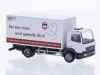 Масштабная модель Mercedes-Benz Atego GW-L Malteser Darmstadt (2019) белый с красным (Мальтийская служба помощи) 1:87 Rietze 72516