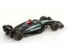 Масштабная модель Mercedes-Benz GP F1 W15 EQ Performance Команда AMG Petronas Motorsport #44 Season 2024 Lewis Hamilton, черный 1:43 BBurago 38208H ракурс 2