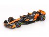 Масштабная модель McLaren F1 MCL38 #81 Команда Mclaren Гран-при Майами 2024 Oscar Piastri, оранжевый с черным 1:43 BBurago 38214P