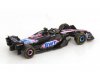 Масштабная модель Alpine F1 A524 #31 Команда BWT Alpine Season 2024 Esteban Ocon, черный с розовым 1:43 BBurago 38219O ракурс 2