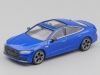 Масштабная модель Audi A7L 2022 синий металлик 1:64 JKM JV64041BL
