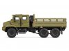 Масштабная модель FAW Jiefang MV3 Military матовый хаки 1:64 JKM JV64001-02 ракурс 3