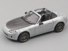 Масштабная модель Mazda MX-5 Race Car NC 2005 серебристый 1:64 DieCastTeam Shadow LL-045-197
