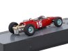 Масштабная модель Ferrari 246 F1-66 #16 Season 1966 Lorenzo Bandini, красный 1:43 Altaya MX7ALA0045 ракурс 2