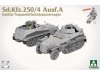 Сборная модель Sd.Kfz.250/4 Ausf.A 1:35 Takom 2211 ракурс 3