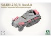 Сборная модель Sd.Kfz.250/4 Ausf.A 1:35 Takom 2211 ракурс 4
