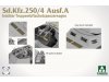 Сборная модель Sd.Kfz.250/4 Ausf.A 1:35 Takom 2211 ракурс 5