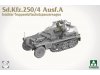 Сборная модель Sd.Kfz.250/4 Ausf.A 1:35 Takom 2211 ракурс 2