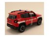 Масштабная модель Jeep Renegade 2017 пожарный красный с белым 1:24 Maisto 31520-VF ракурс 2