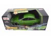 Масштабная модель Porsche Taycan Turbo S 2019 зелёный 1:24 Maisto 81731 ракурс 2
