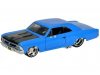 Масштабная модель Chevrolet Chevelle SS 396 (1966) голубой с чёрным 1:24 Maisto 31333