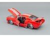 Масштабная модель Ford Mustang GT 1967 красный с белым 1:24 Maisto 31094 ракурс 4