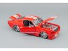 Масштабная модель Ford Mustang GT 1967 красный с белым 1:24 Maisto 31094 ракурс 3