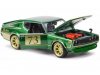 Масштабная модель Nissan Skyline 2000GT-R #73 Design 1973 зелёный 1:24 Maisto 32539 ракурс 3