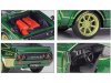 Масштабная модель Nissan Skyline 2000GT-R #73 Design 1973 зелёный 1:24 Maisto 32539 ракурс 4