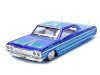 Масштабная модель Chevrolet Impala SS Custom 1964 (1/26) синий 1:24 Maisto 32547BL